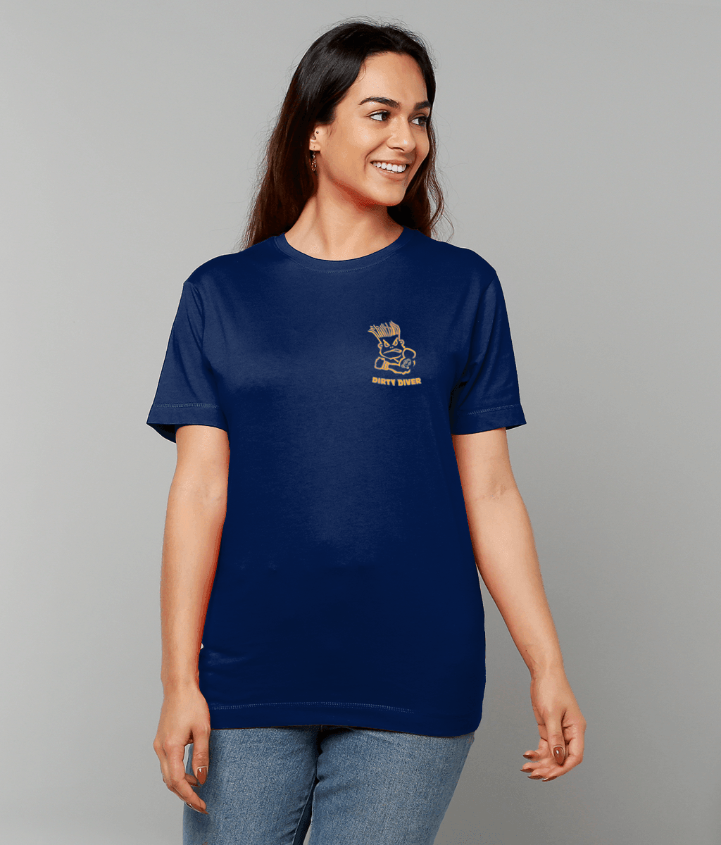 83 - Dirty Diver - T-Shirt (Printed Front and Back) - Divers Gifts