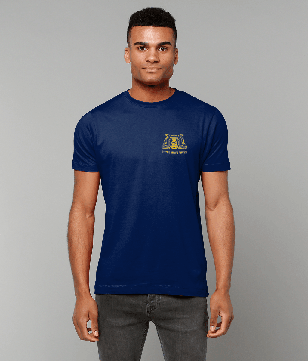 54 - DeepSeaDiverSportsCarDriver - T-Shirt (Printed Front and Back) - Divers Gifts