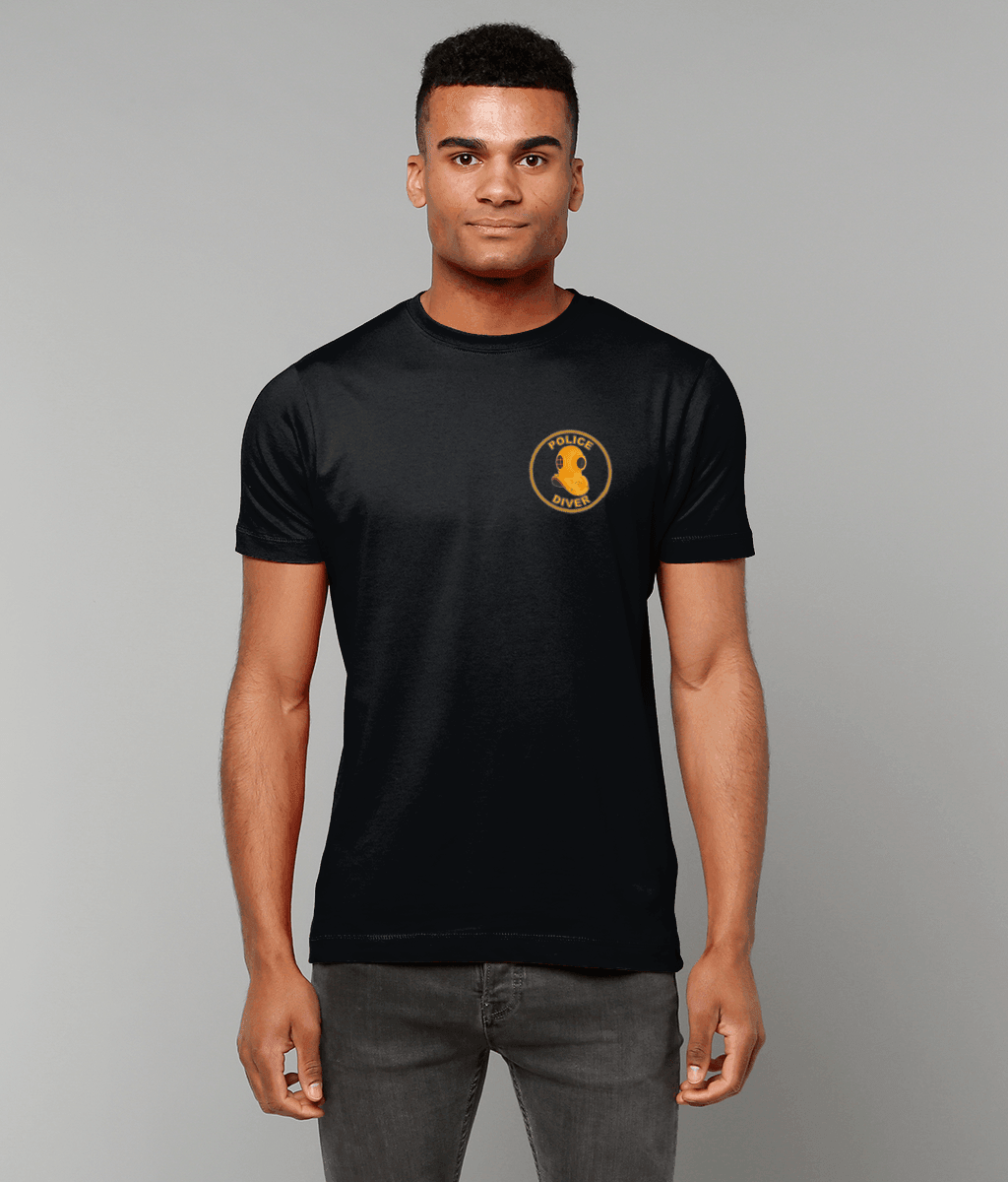 58 - Police Diver - T-Shirt - Divers Gifts