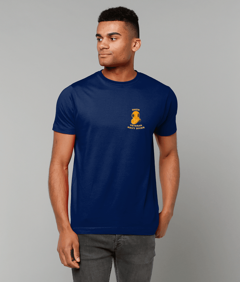 56 - Royal New Zealand Veteran Navy Diver T-Shirt - Divers Gifts