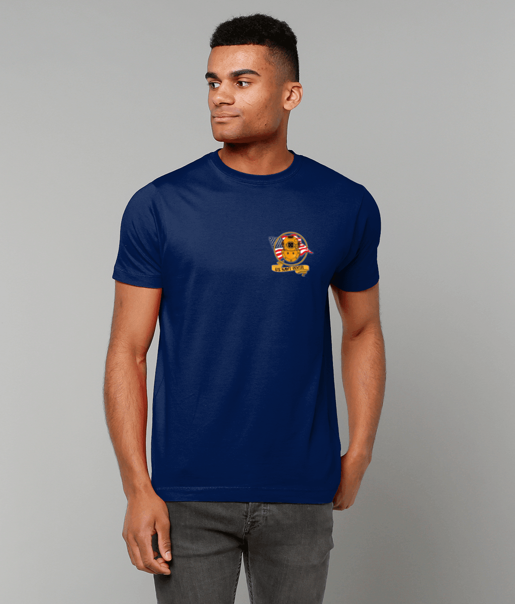 78 - US Navy Diver - T-Shirt (Printed Front) - Divers Gifts