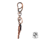 KR-18 - Scuba Diver Keyring - Antique Copper - Divers Gifts