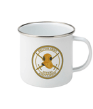 BADA Enamel Mug - Gold Logo - Divers Gifts