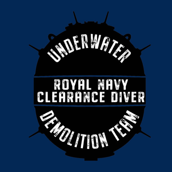 UDT Mine - T-Shirt (Printed Front and Back) - Divers Gifts