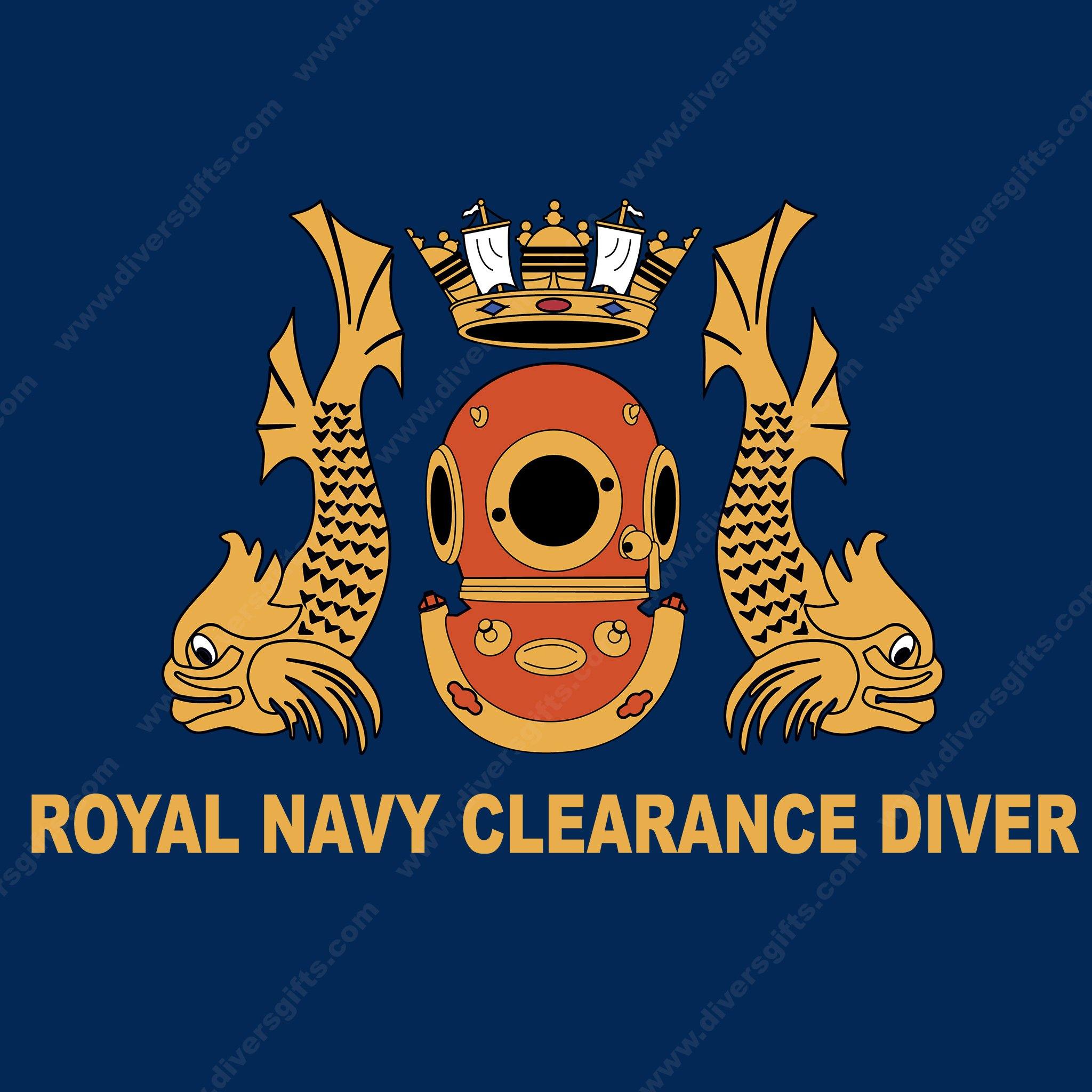 Royal Navy Clearance Diver - Embroidered AWDis Sweatshirt - Divers Gifts