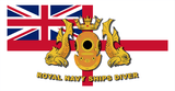 Royal Navy Ships Diver Beach Towel - Divers Gifts