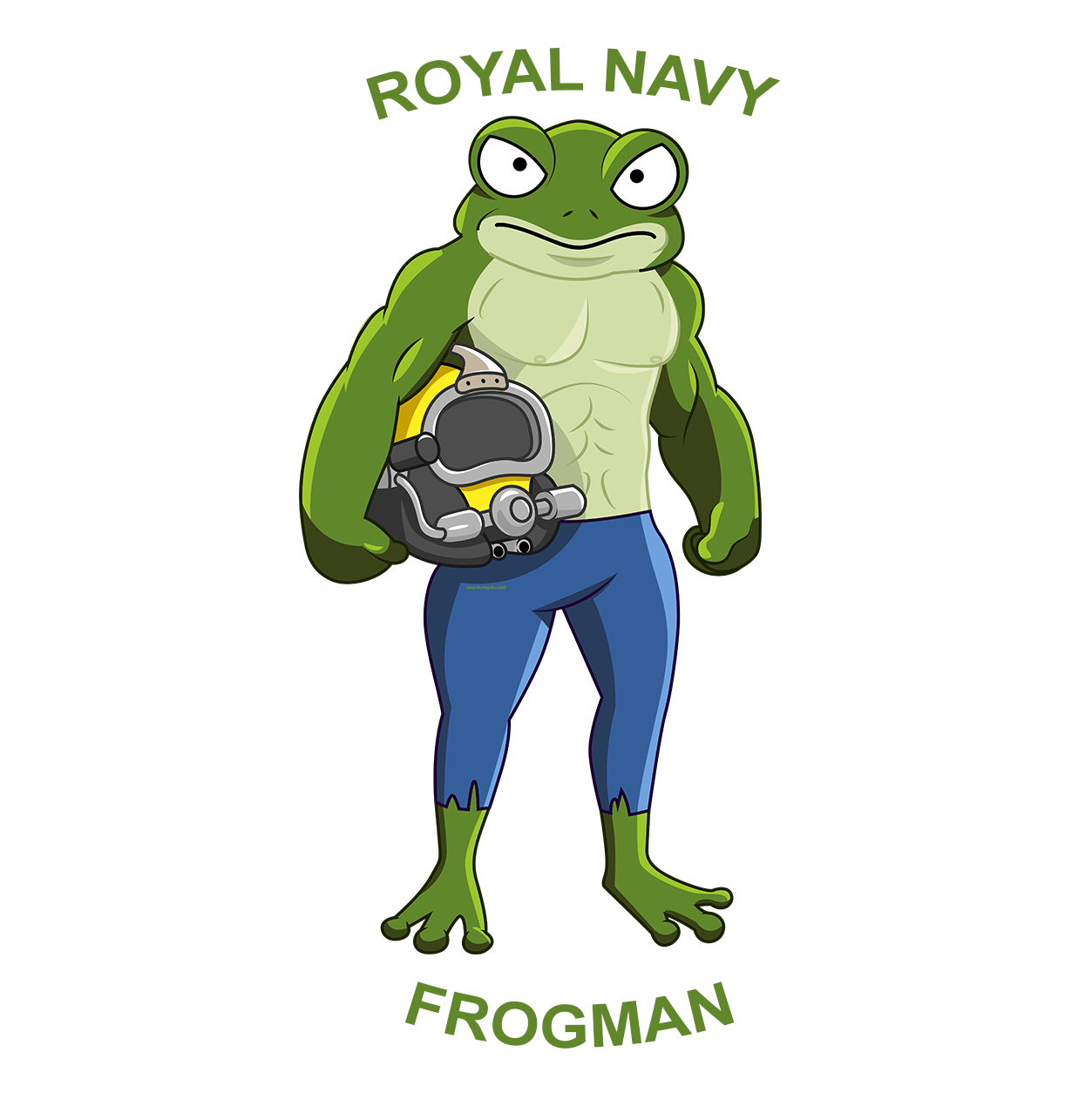 Royal Navy Frogman - T-Shirt - Divers Gifts