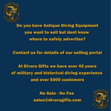 07 - US 'Schrader' MkV Diving Helmet - Divers Gifts