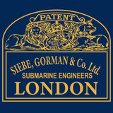 33 - Siebe Gorman Plaque Front  - T-Shirt - Divers Gifts