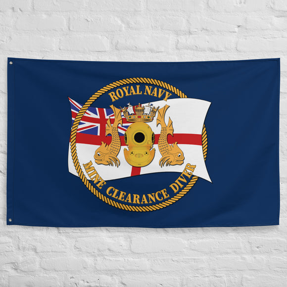 Royal Navy Mine Clearance Diver Banner