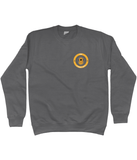 14 - Sweatshirt - Mine Clearance Diver with Mine - (Printed Front and Back) - Divers Gifts