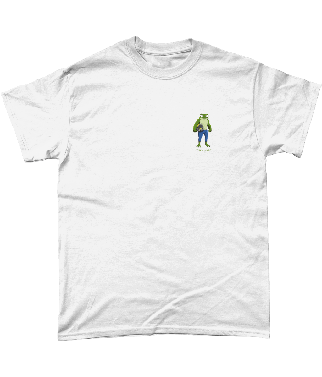 Navy Diver Frog - T-Shirt - Divers Gifts