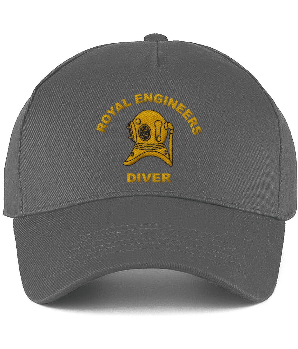 Royal Engineers Diver Embroidered Cotton Cap - Divers Gifts