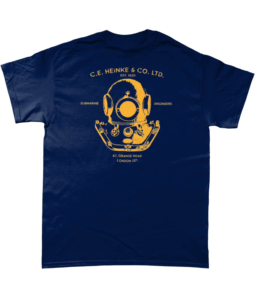 31 - Heinke Logo (Printed Front and Back) - Divers Gifts