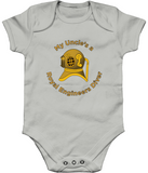 My Uncles a Royal Engineers Diver - Larkwood Essential Short Sleeve Baby Bodysuit