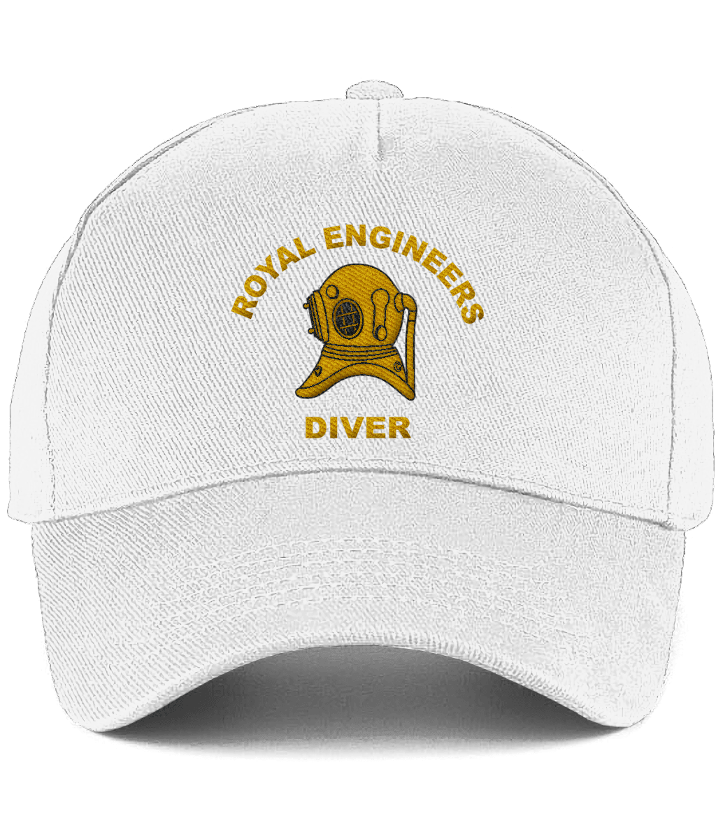 Royal Engineers Diver Embroidered Cotton Cap - Divers Gifts