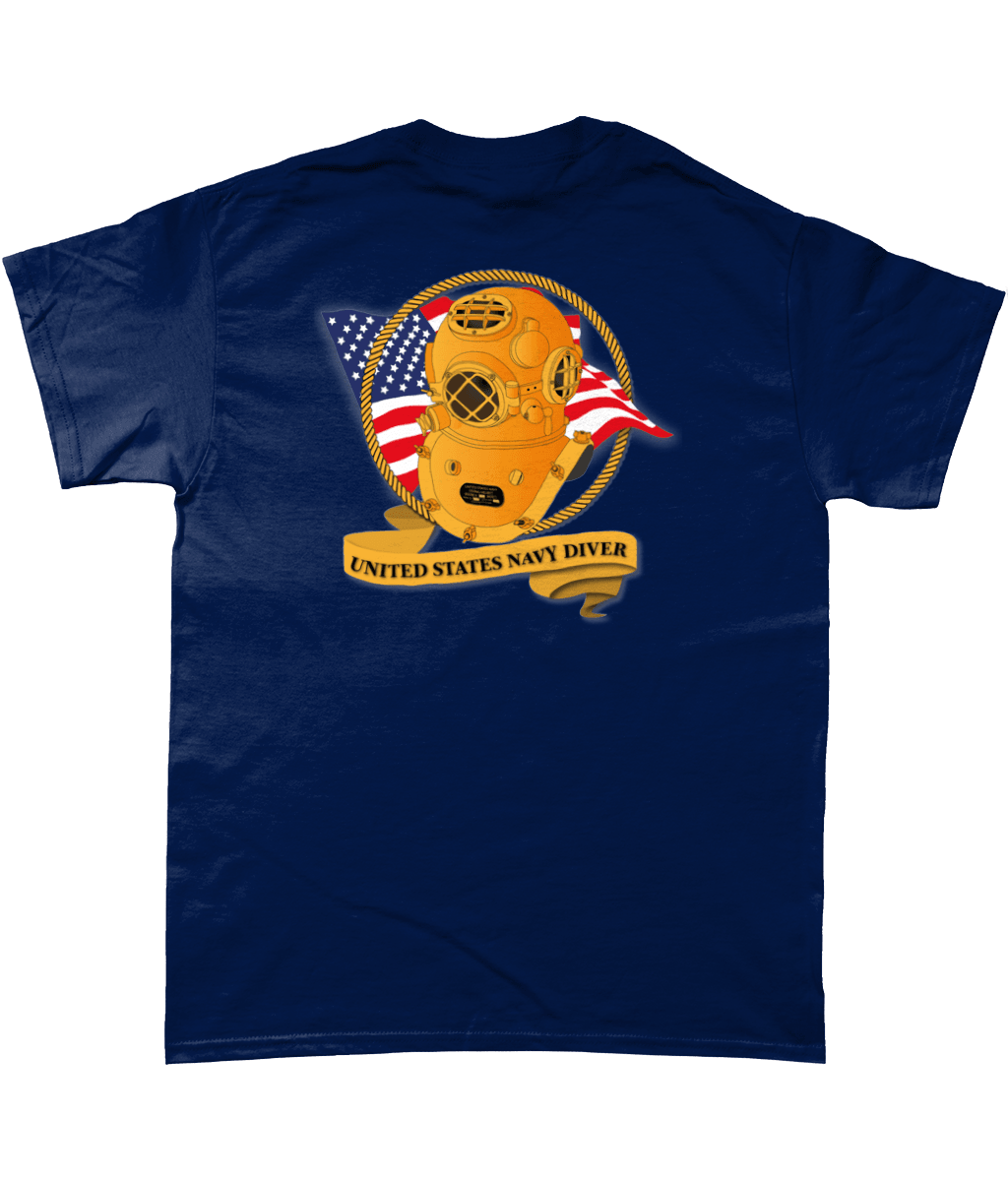 81 United States Navy Diver (Printed Front and Back) - Divers Gifts