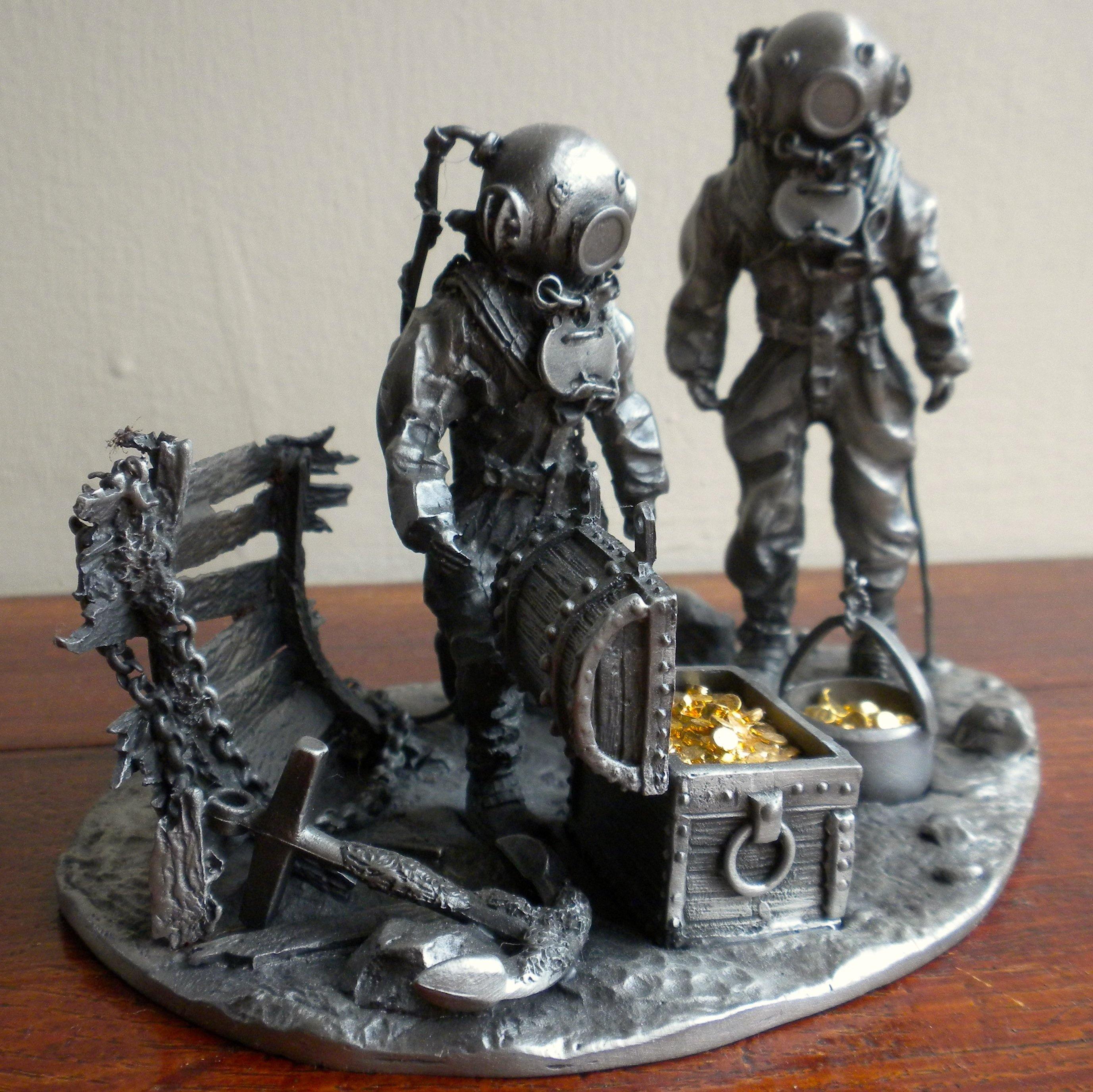 PMS-02 Treasures of the Deep - Pewter - Divers Gifts