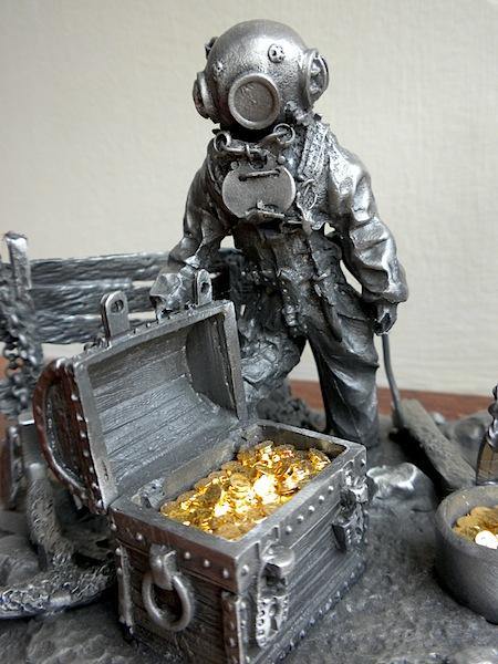 PMS-02 Treasures of the Deep - Pewter - Divers Gifts